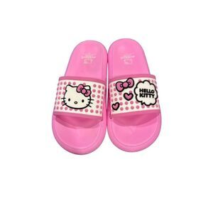Hello Kitty by Sanrio Women's EVA Beach Slide Sandals pink  size 11